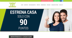 Desktop Screenshot of casasguri.com